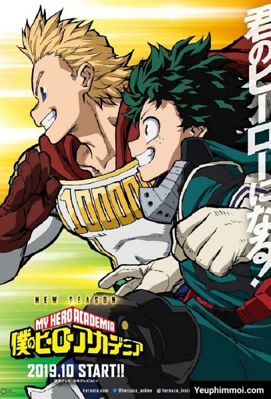 Phim Boku no Hero Academia 4th Season Full Vietsub Học